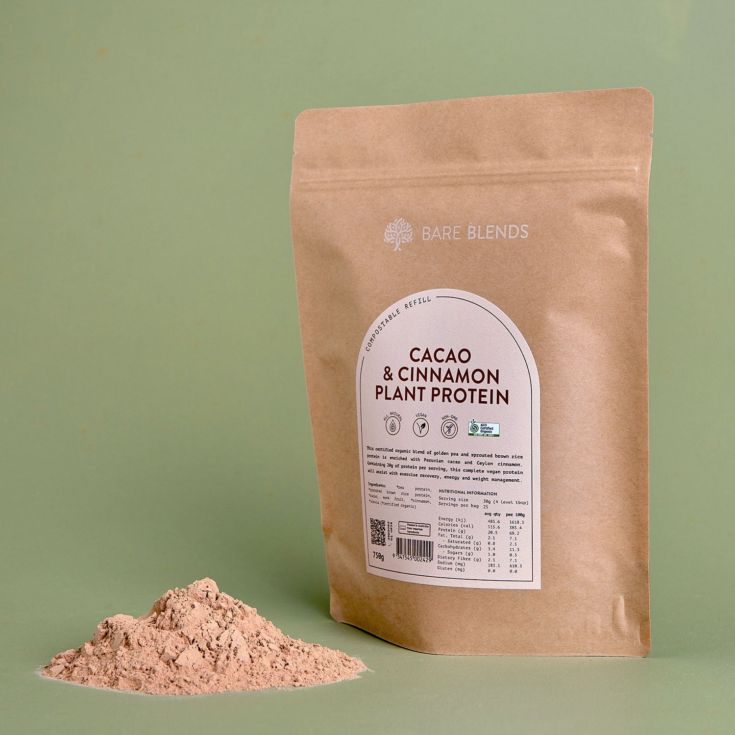 Cacao & Cinnamon Plant Protein