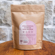 Strawberries & Cream fava protein by Bare Blends