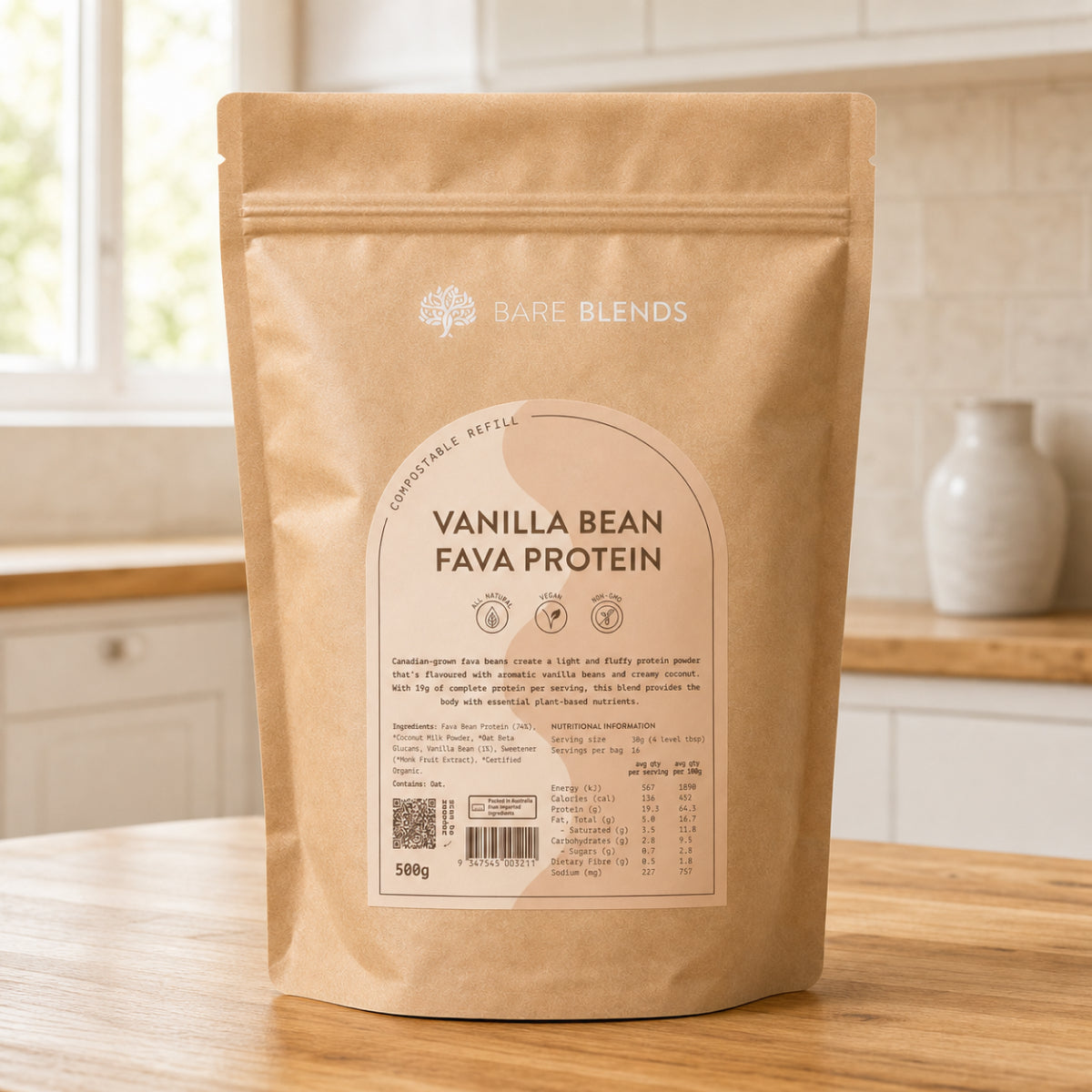 Vanilla Bean Fava Protein