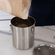 Stainless Steel Protein Canister
